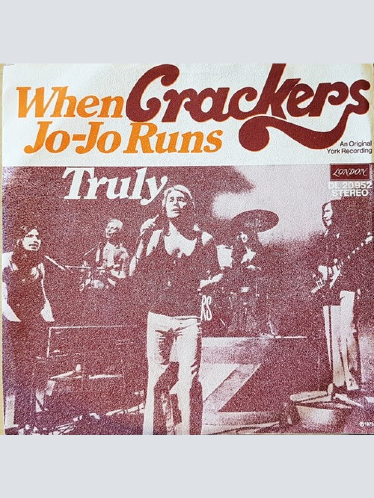 7", Single, Promo Crackers (4) - When Jo Jo Runs