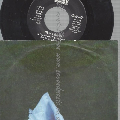 7"  New Order  Touched By The Hand Of God