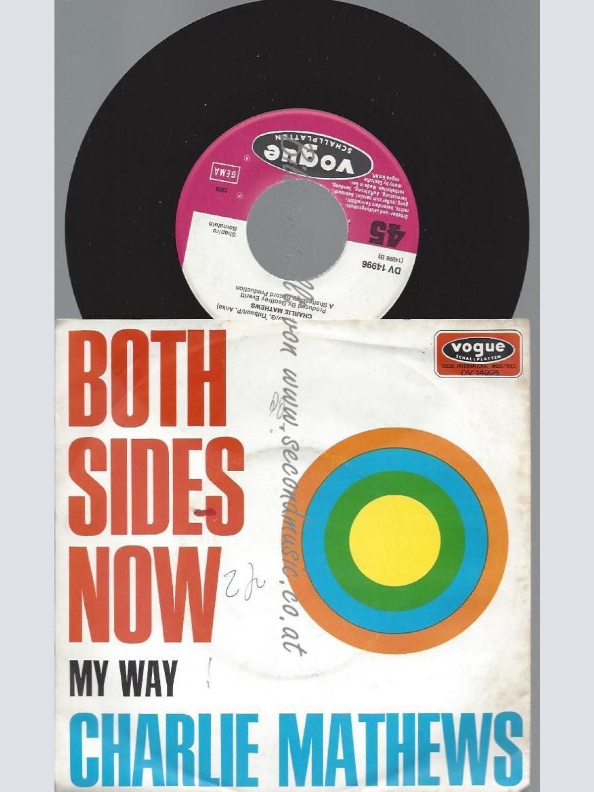 7"  Charlie Mathews – Both Sides Now