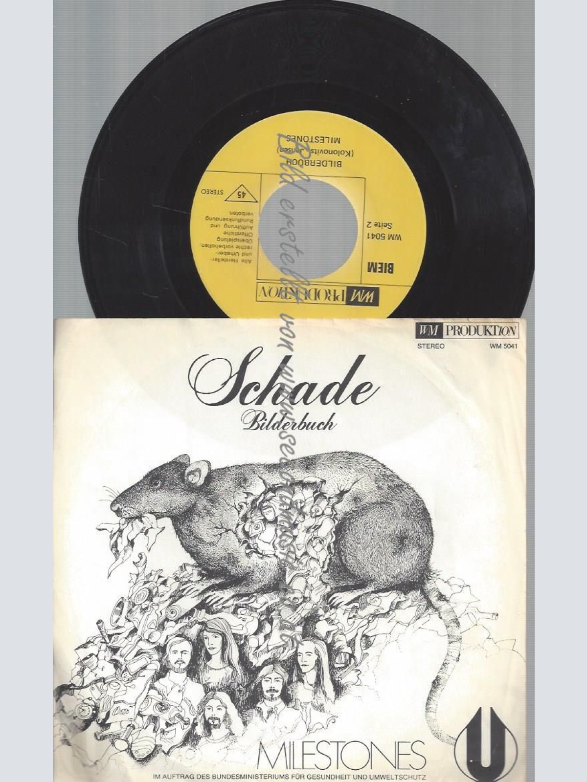 7" MILESTONES SCHADE // BILDERBUCH