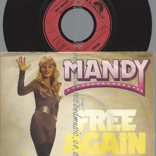 7"  Mandy   Free Again