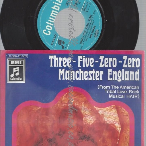 7" THE LORDS THREE FIVE ZERO ZERO