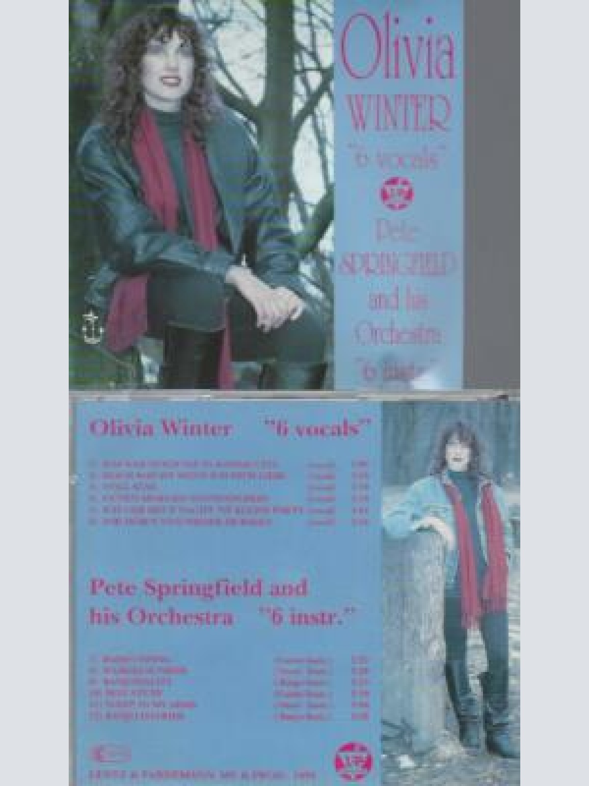 CD - Olivia Winter 6 vocals