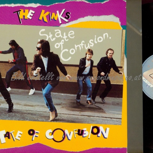 LP-The Kinks – State Of Confusion // OIS //  VG+