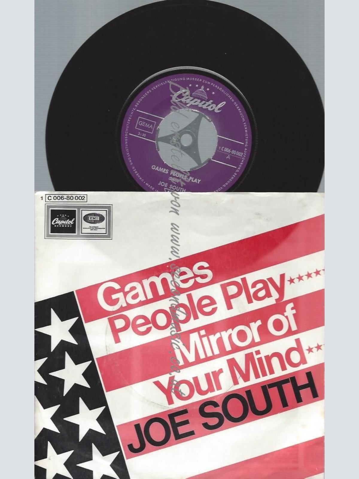 7"  Joe South – Games People Play