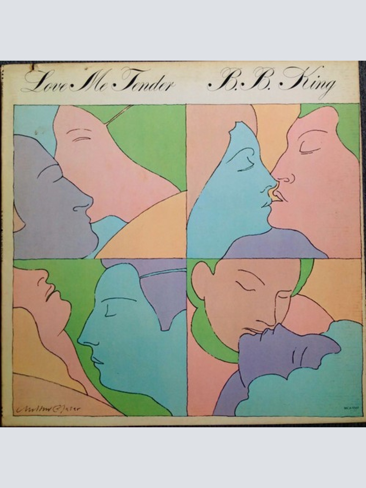 LP, Album, Pin B.B. King - Love Me Tender