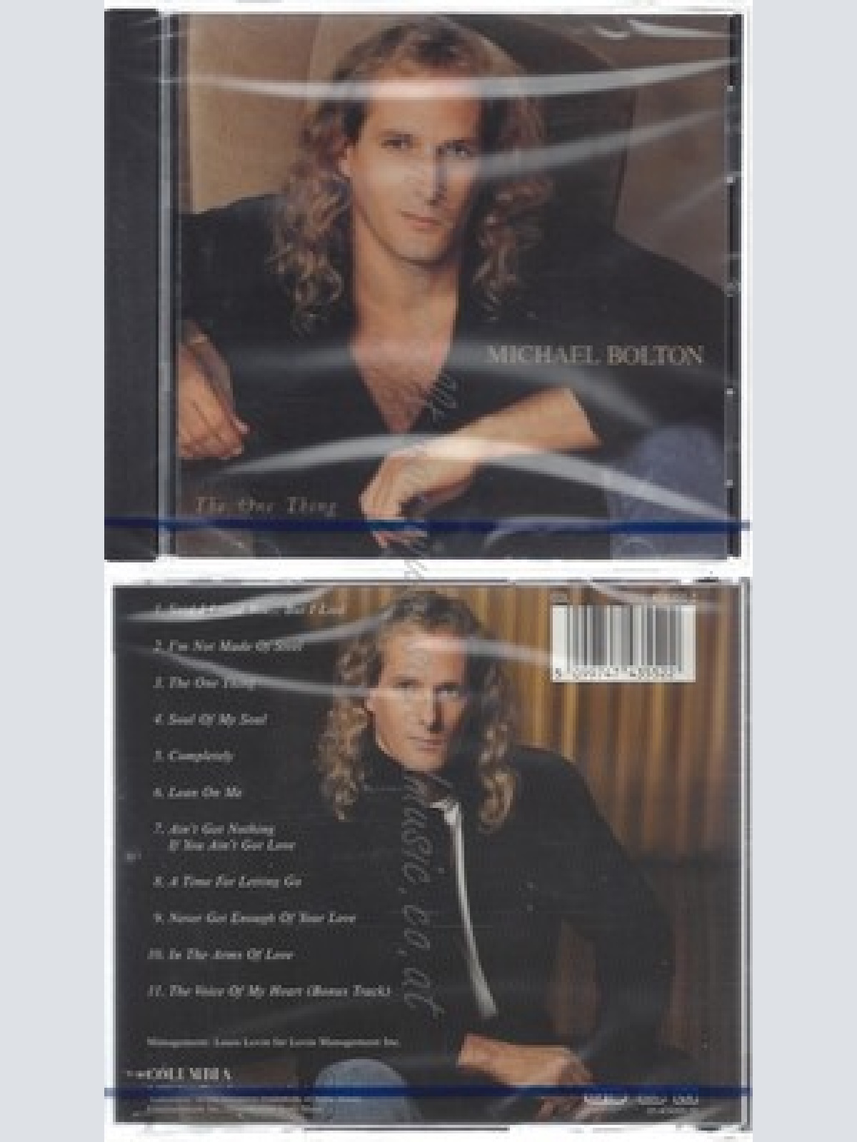 CD--NM-SEALED-MICHAEL BOLTON -1993- -- THE ONE THING