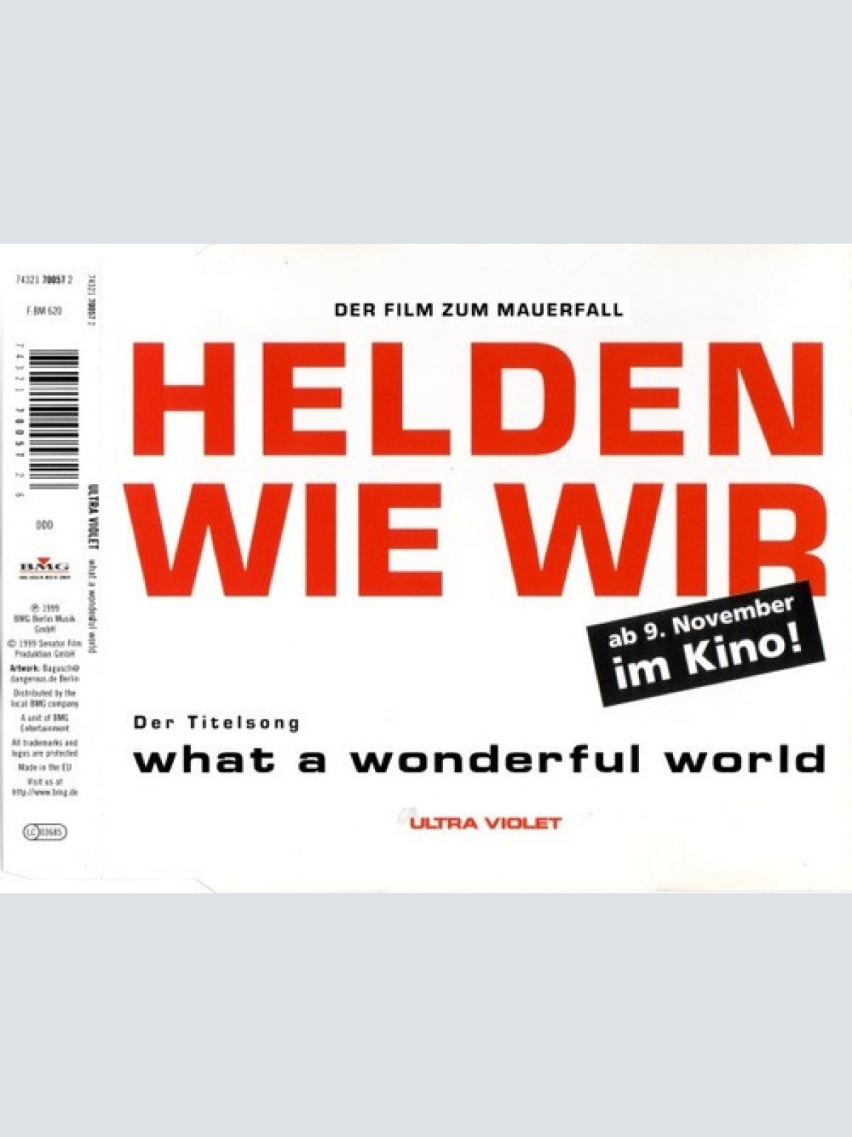 CD, Maxi Ultra Violet - What A Wonderful World