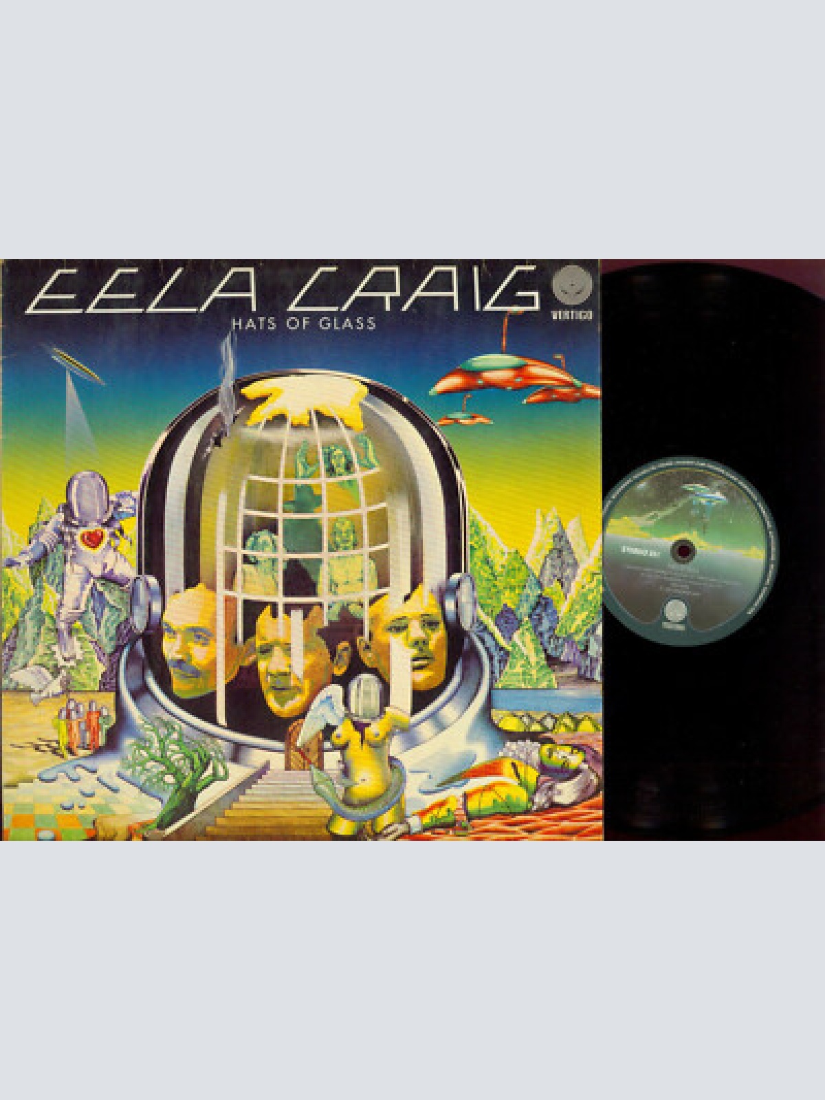 LP--  Eela Craig  Hats Of Glass