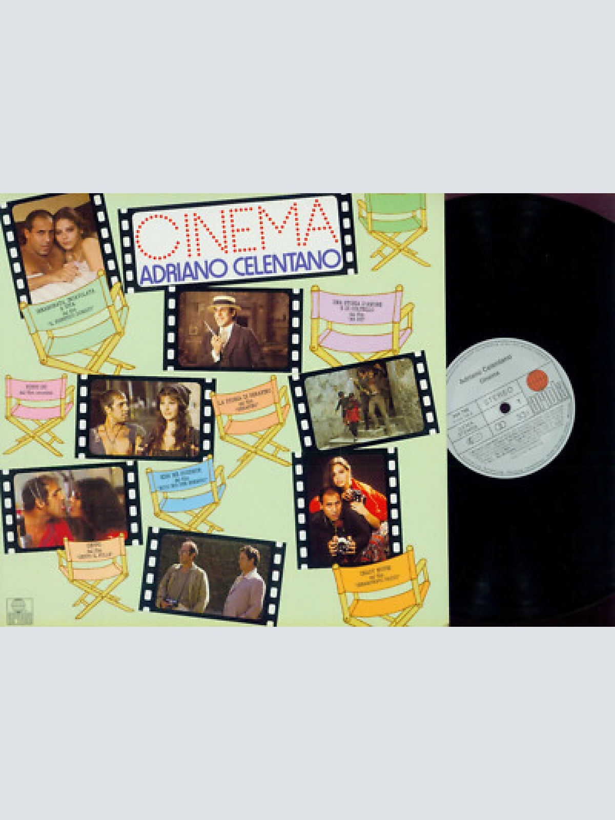 LP--   Adriano Celentano  Cinema
