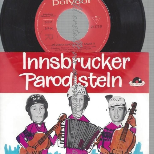 7"  INNSBRUCKER PARODISTELN OLYMPIAKNÖDLN MIT SALAT