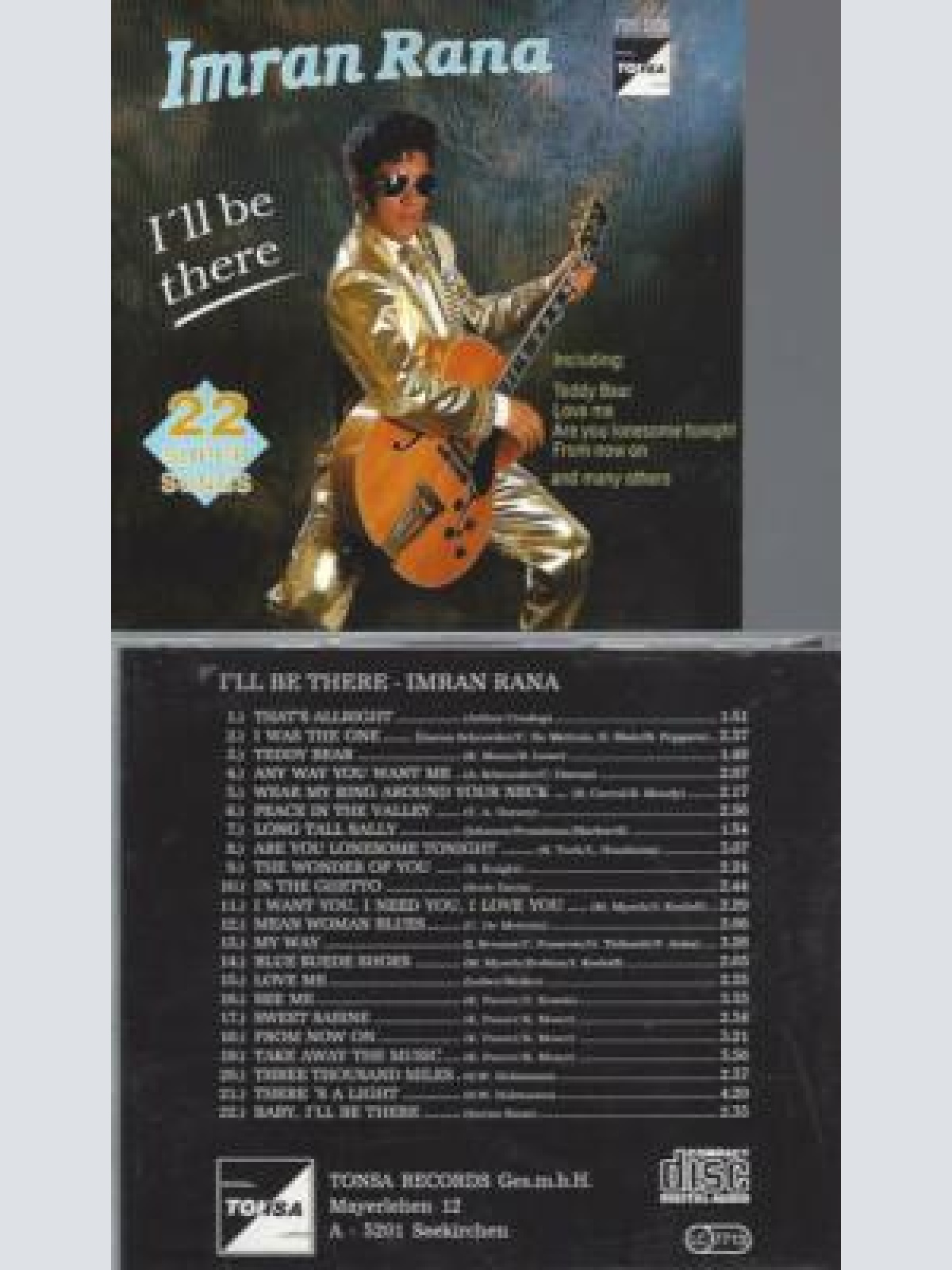 CD - Imran Rana – I'll Be There