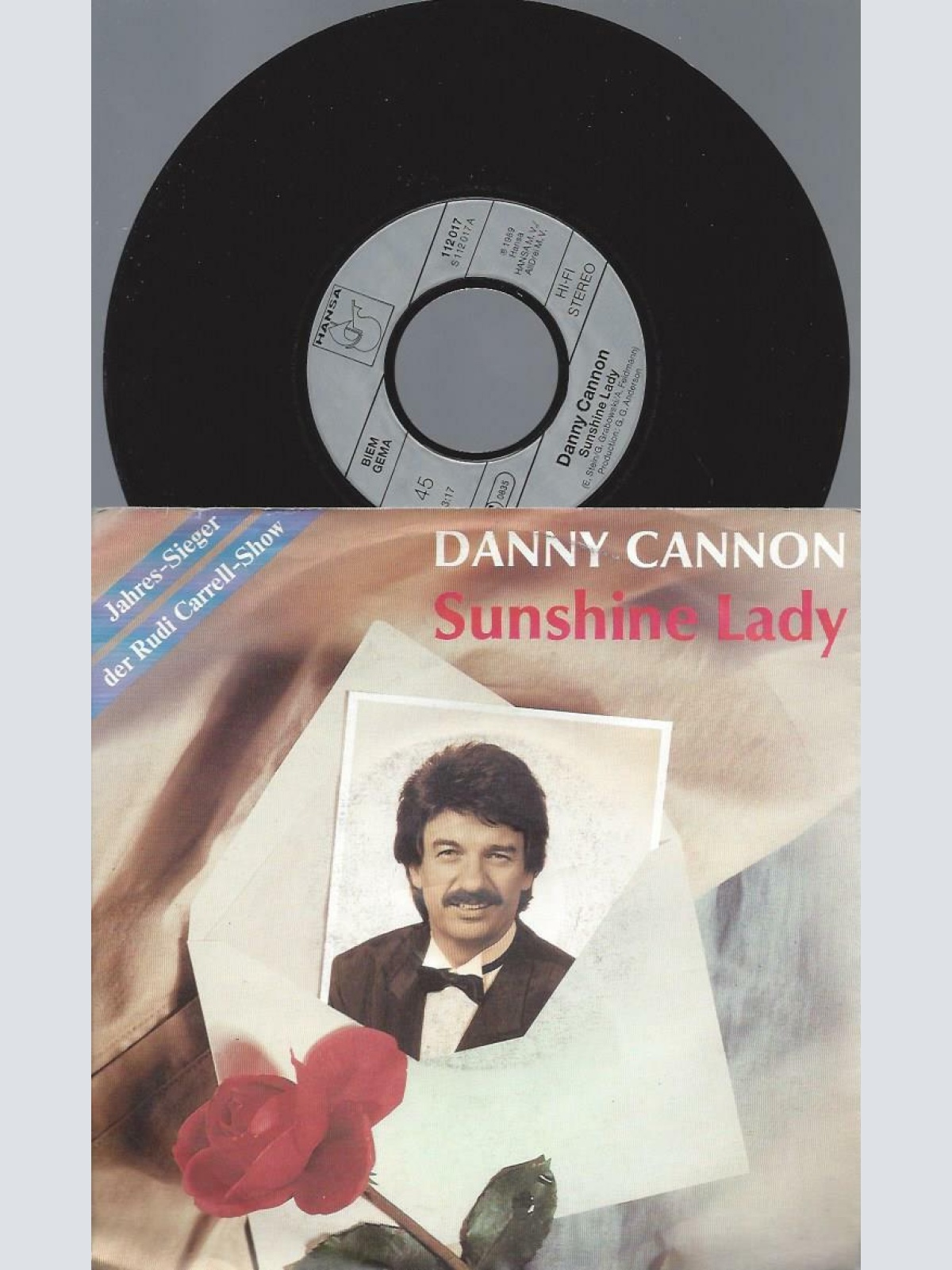 7"   Danny Cannon    Sunshine Lady