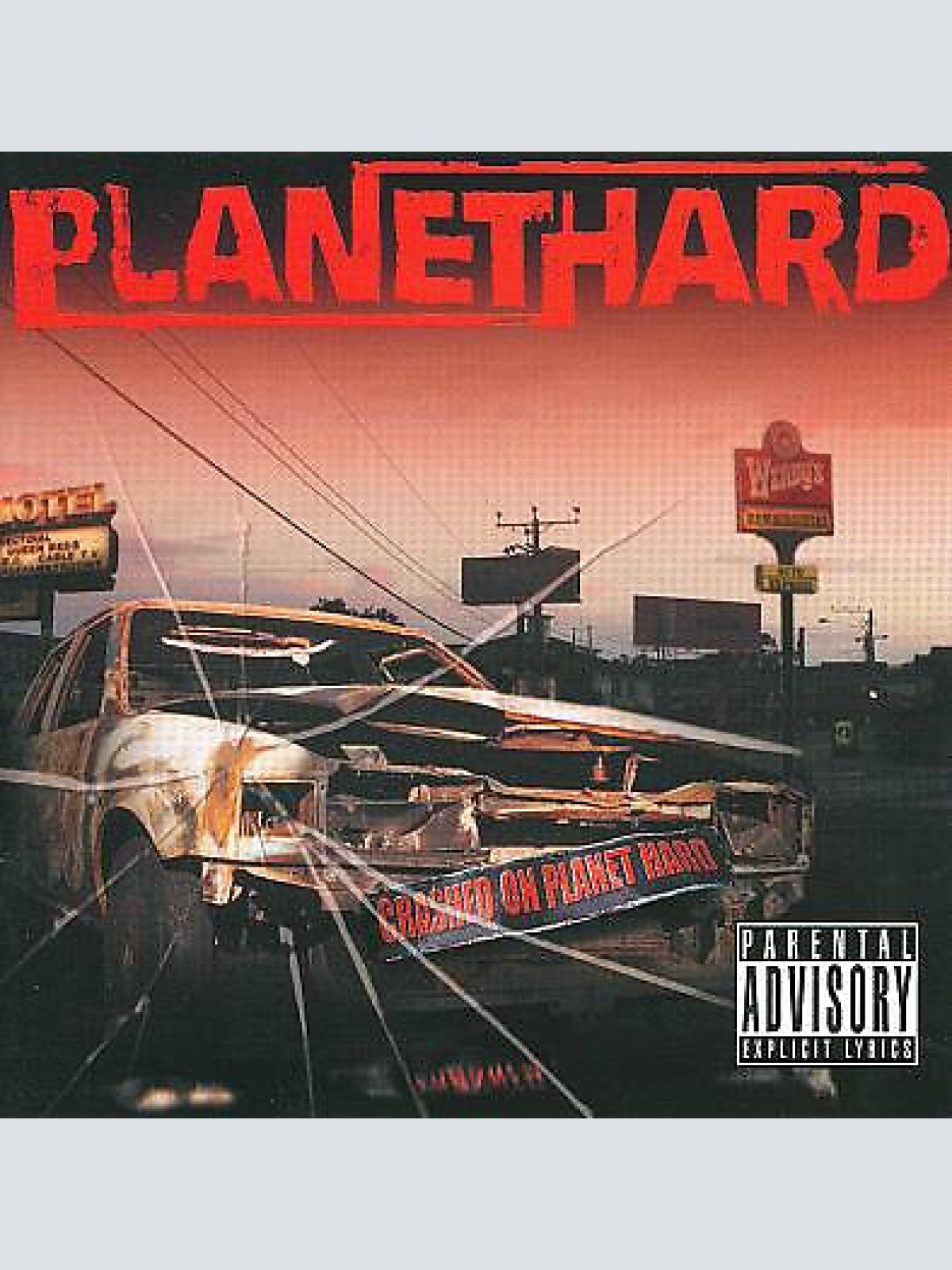 CD, Album Planethard - Crashed On Planet Hard
