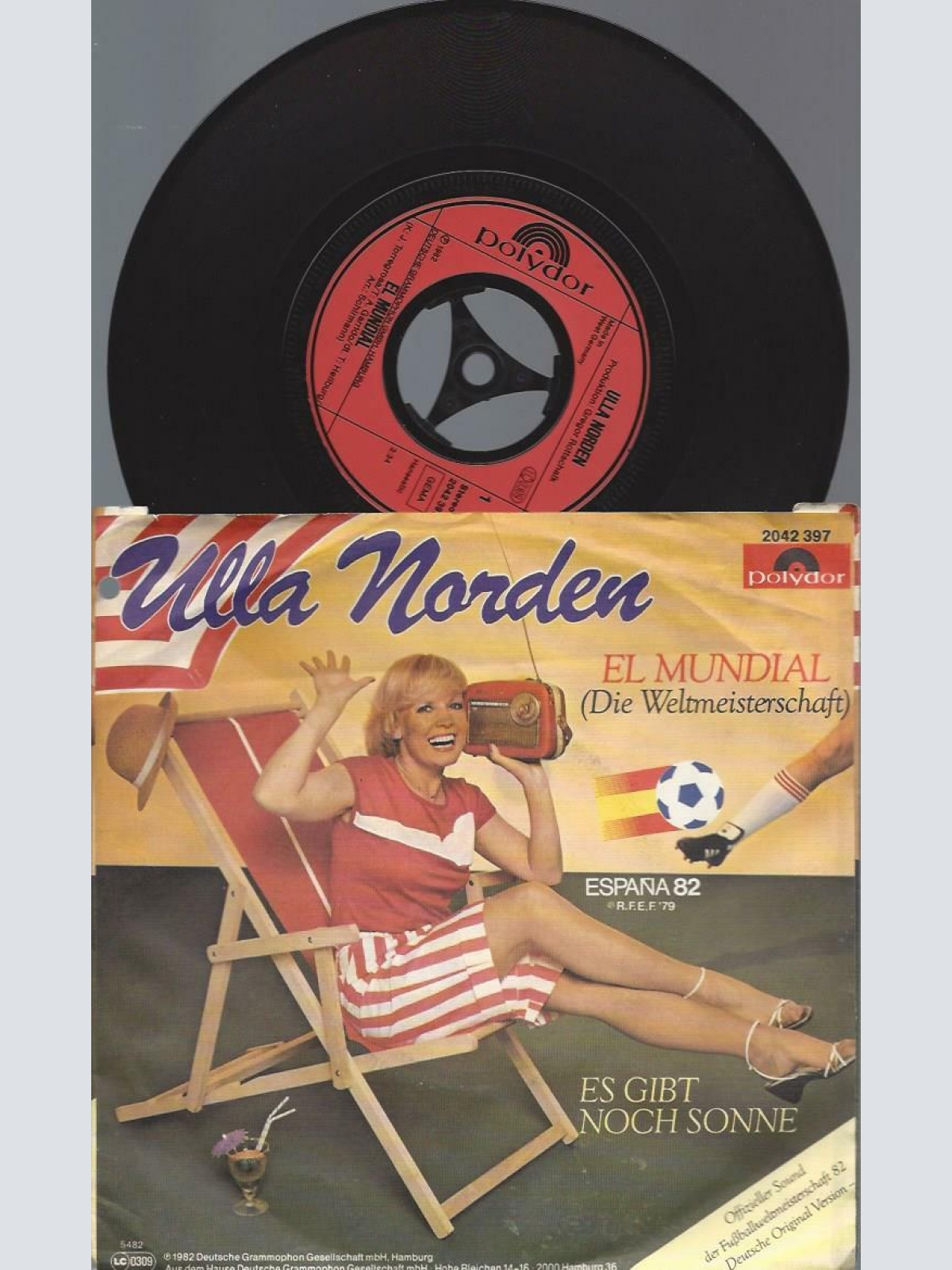 7"    Ulla Norden  El Mundial
