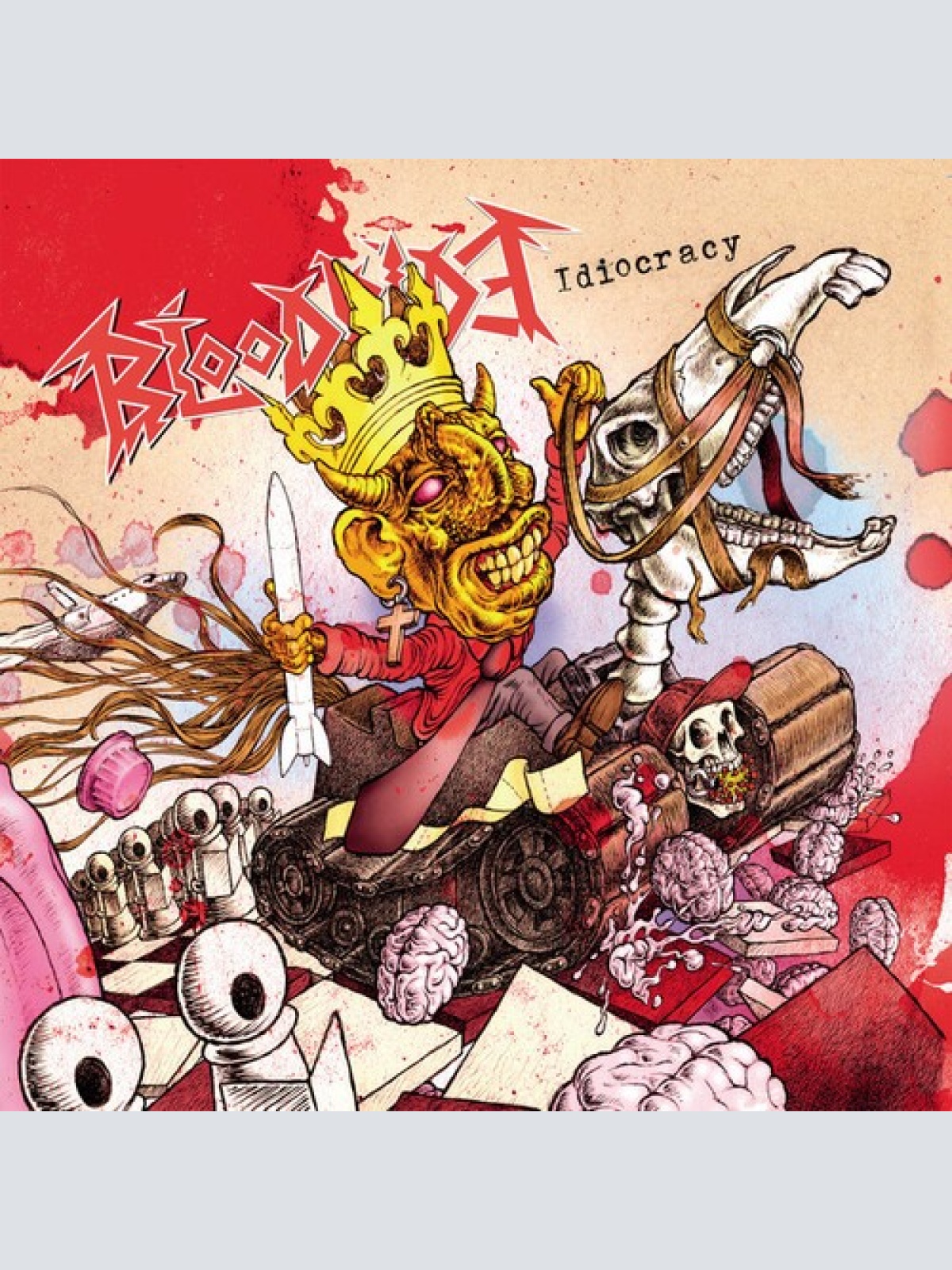 CD BLOODRIDE - Idiocracy