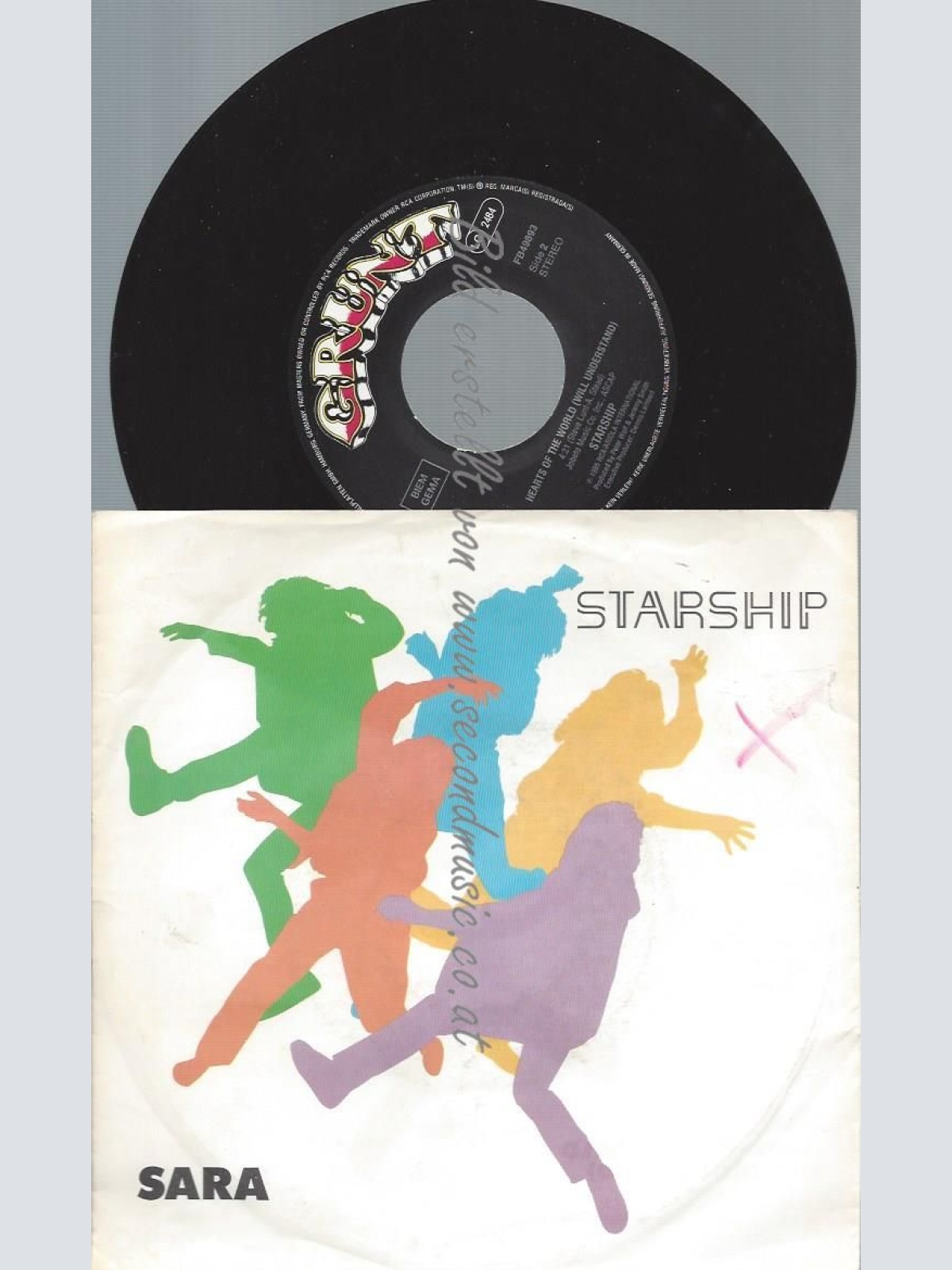 7"  Starship    Sara