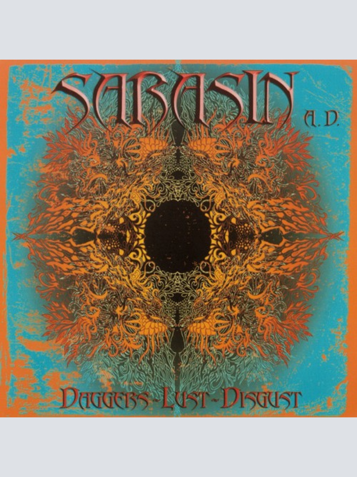CD, Album Sarasin - Daggers ~ Lust ~ Disgust