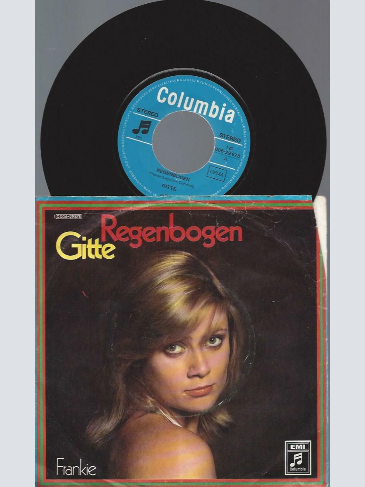 7"  Gitte  Regenbogen