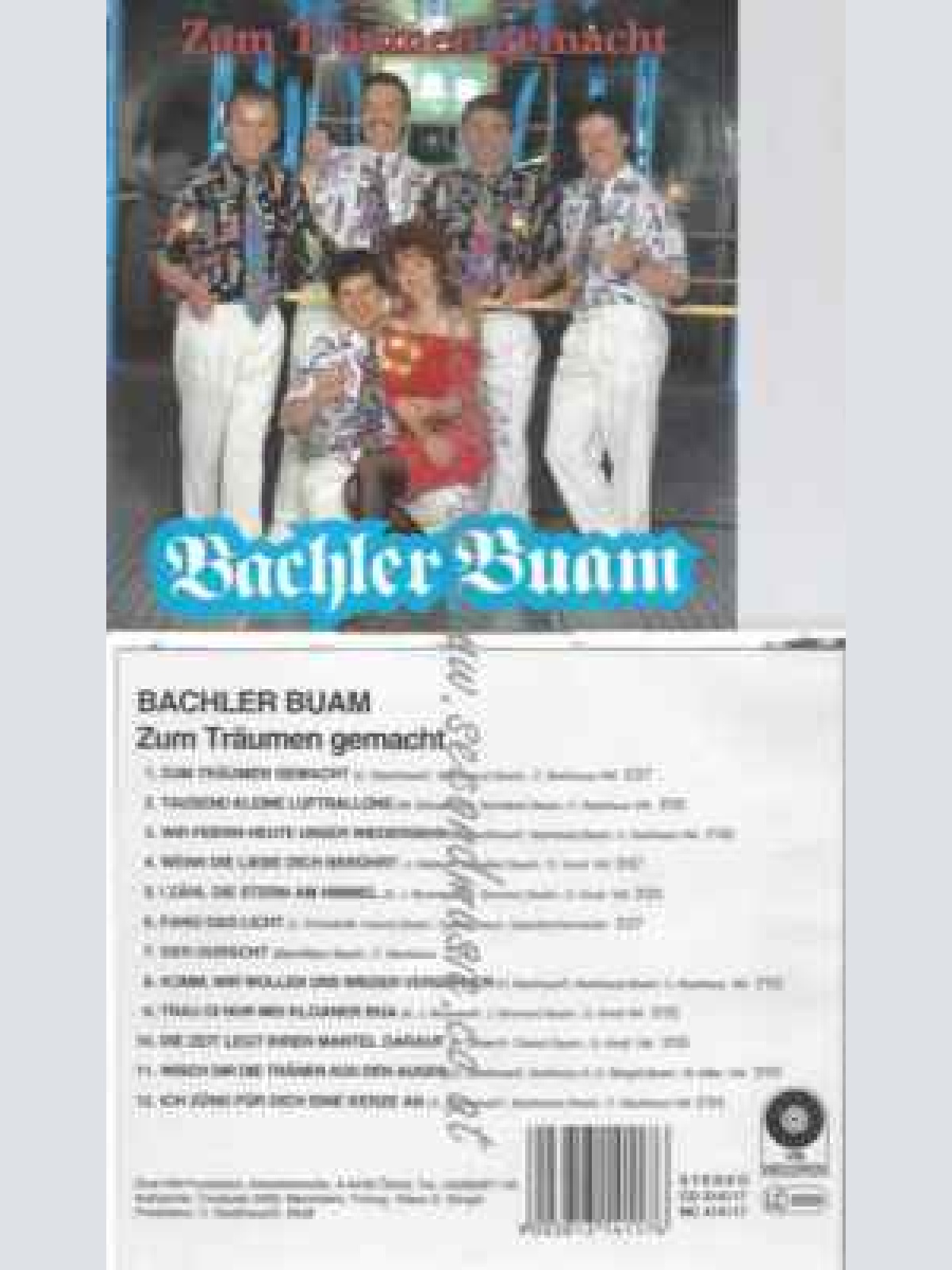 CD--BACHLER BUAM--ZUM TRÄUMEN GEMACHT