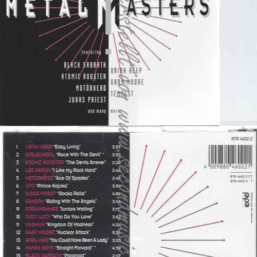 CD--DIVERSE--METAL MASTERS