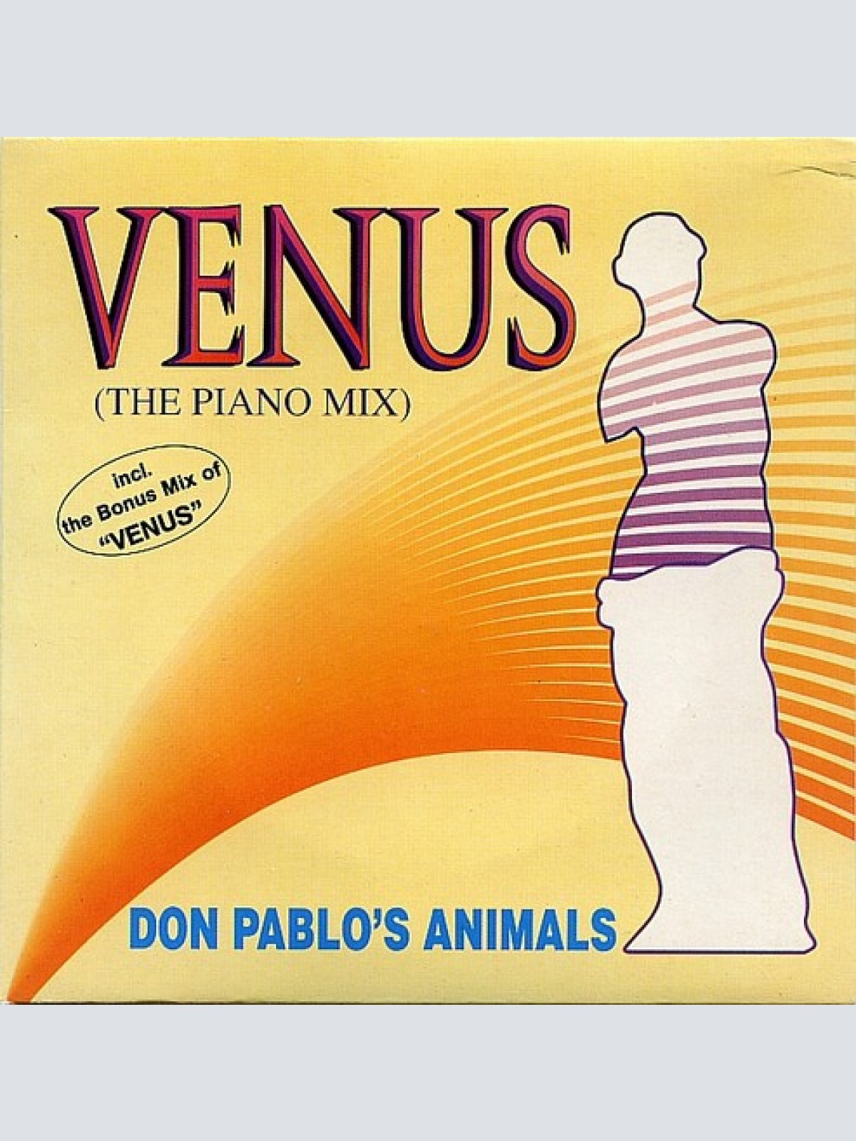 CD, Mini, Maxi Don Pablo's Animals - Venus (The Piano Mix)