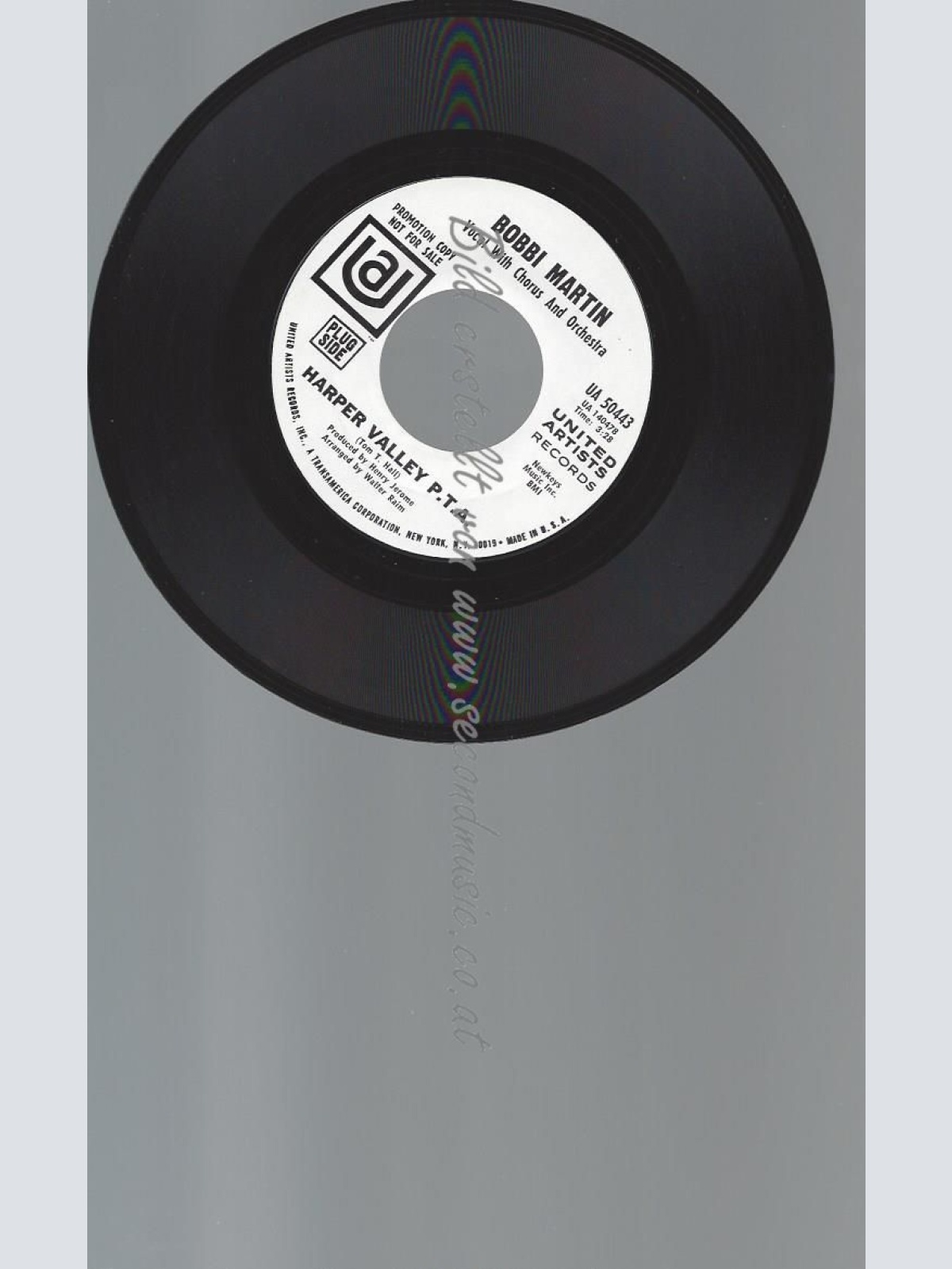 7"   Bobbi Martin  Harper Valley P.T.A. //PROMO
