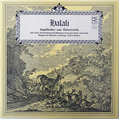 LP, Album Niederösterreichisches Posaunentrio, Singkreis Matzen - Halali (Jag...