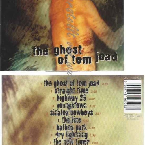 CD--BRUCE SPRINGSTEEN | --THE GHOST OF TOM JOAD