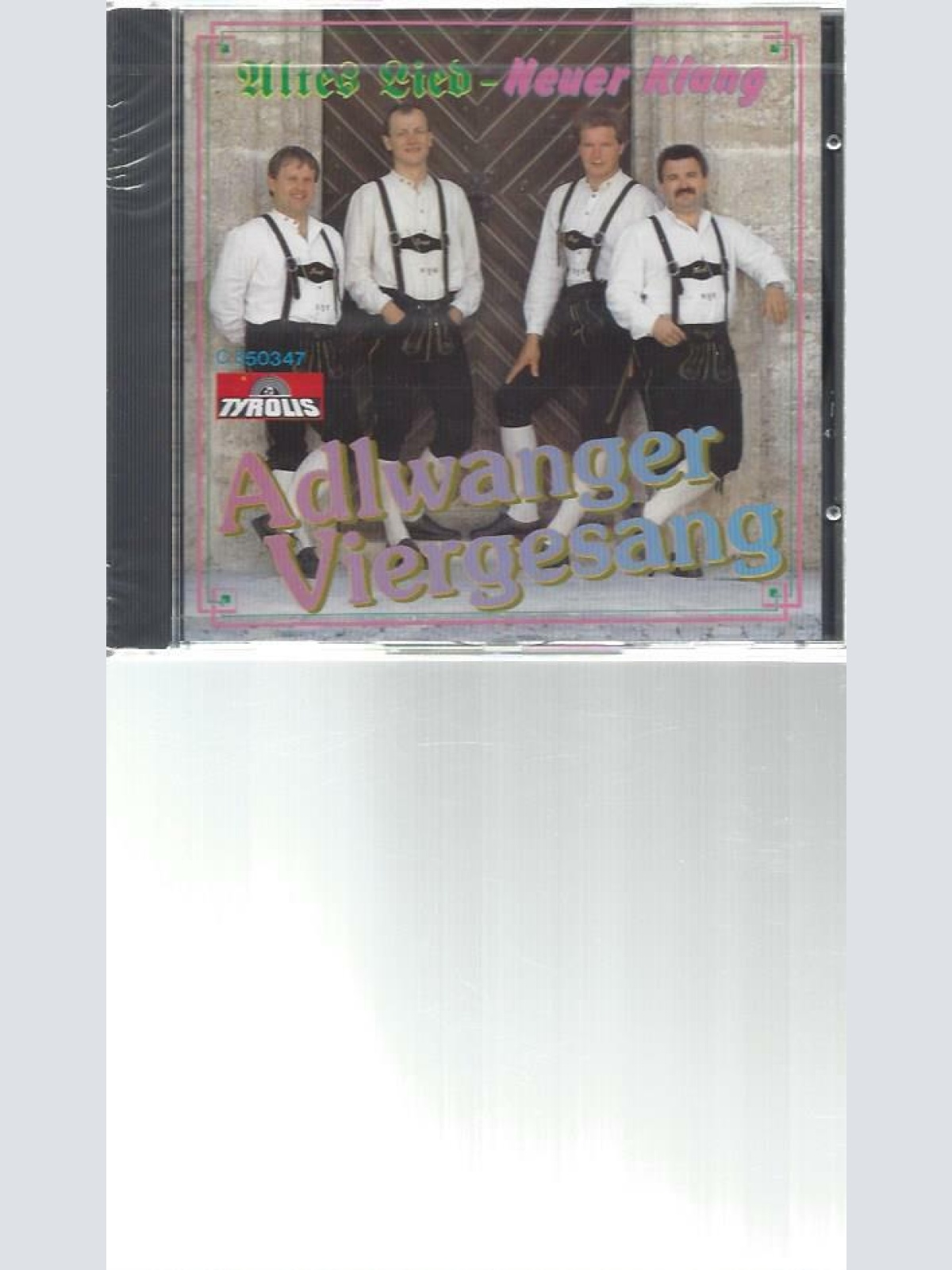 CD--Adlwanger Viergesang--Altes Lied neuer Klang