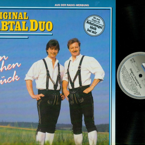 LP--Original Naabtal Duo – Ein Bißchen Glück   //NM