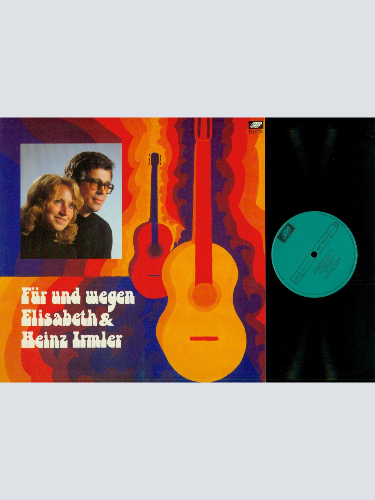 LP--Elisabeth & Heinz Irmler -- Für und wegen    //NM