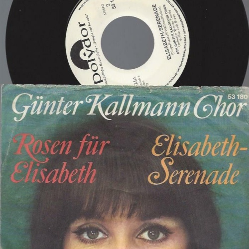 7" Günter Kallmann Chor – Rosen Für Elisabeth  / Promo