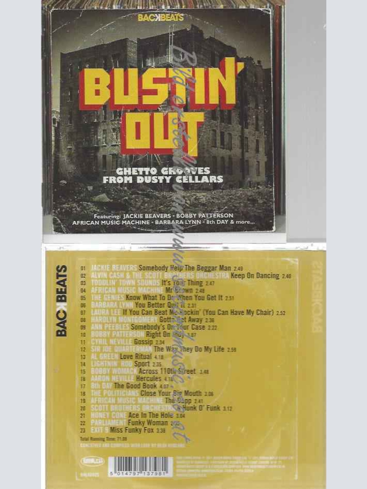 CD--Various | --Backbeats-Busting Out
