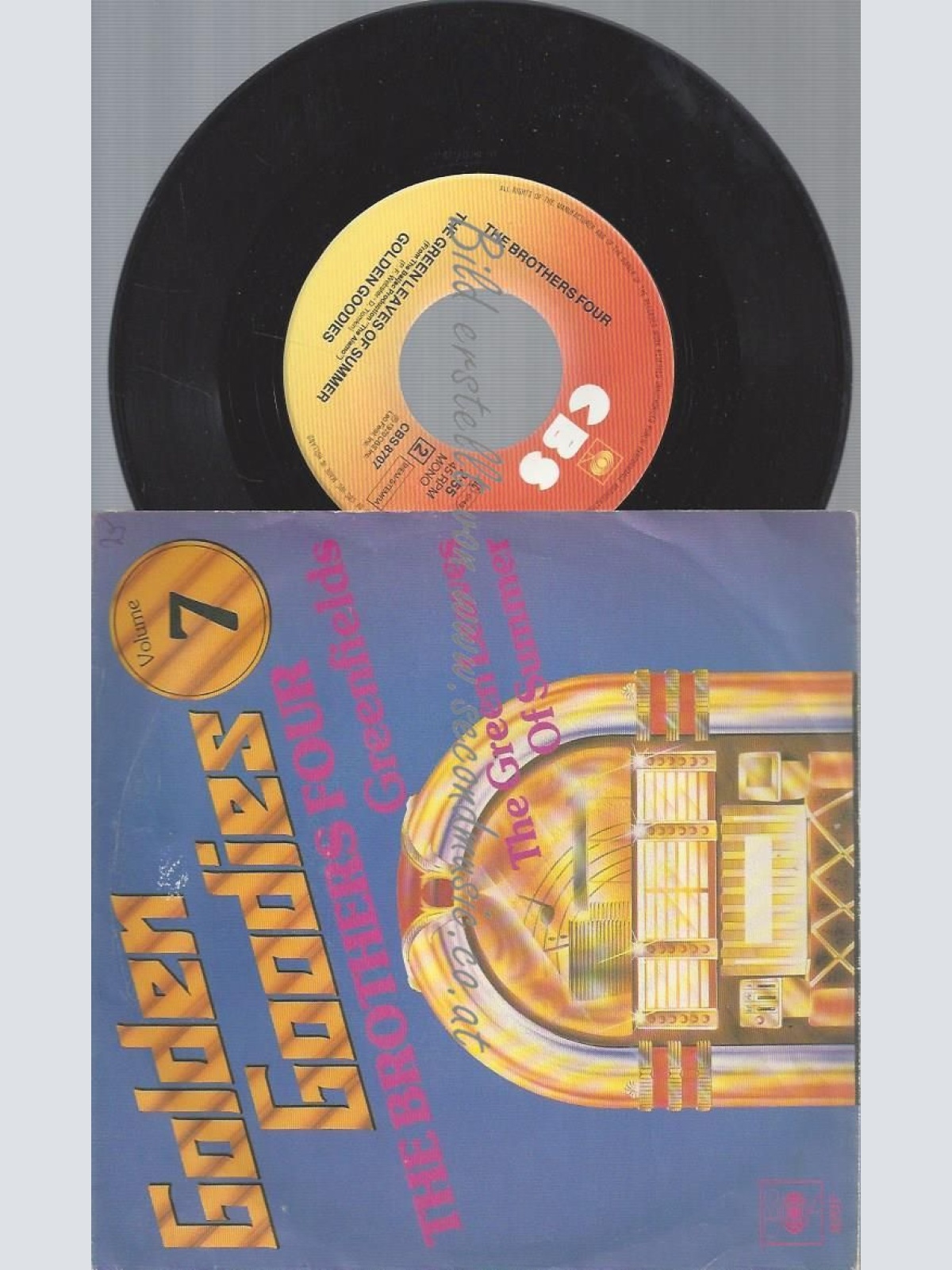 7"   The Brothers Four – Greenfields