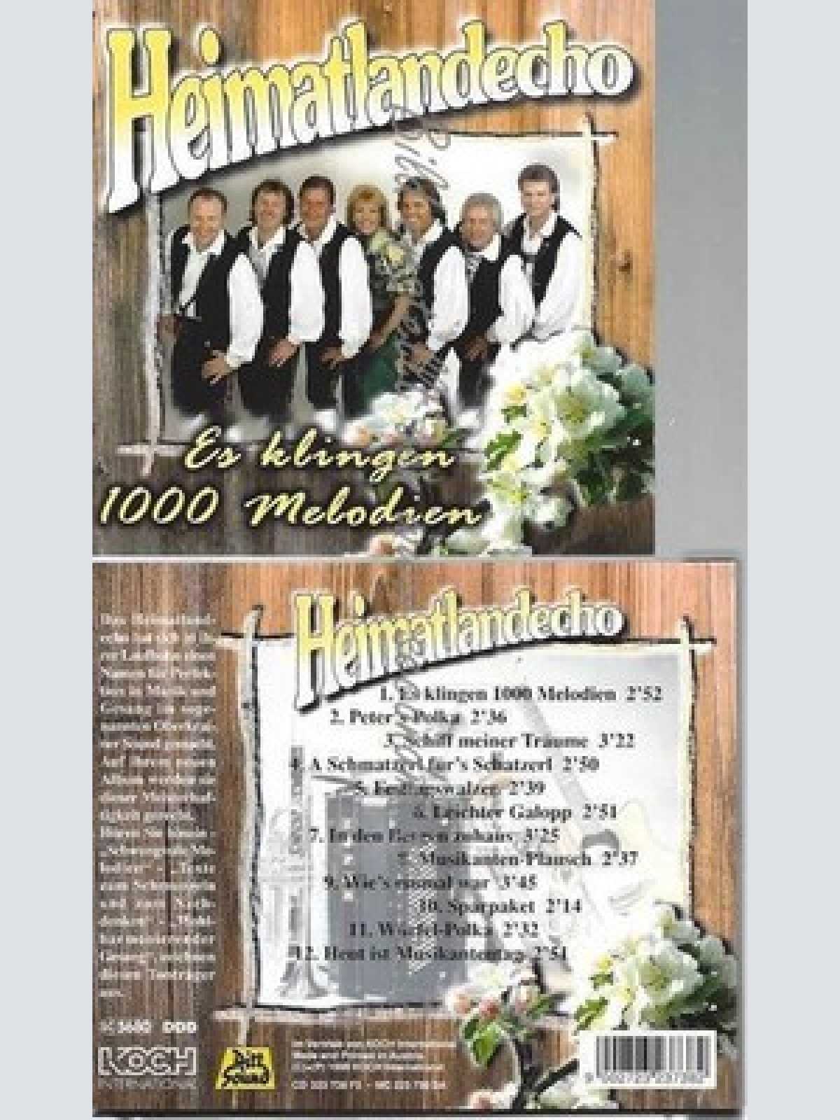 CD--HEIMATLANDECHO | --ES KLINGEN 1000  MELODIEN