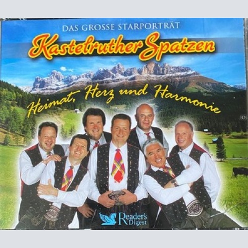 4xCD, Comp + Box Kastelruther Spatzen - Heimat, Herz Und Harmonie