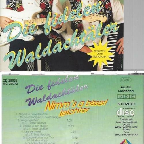 CD--Die fidelen Waldachäler