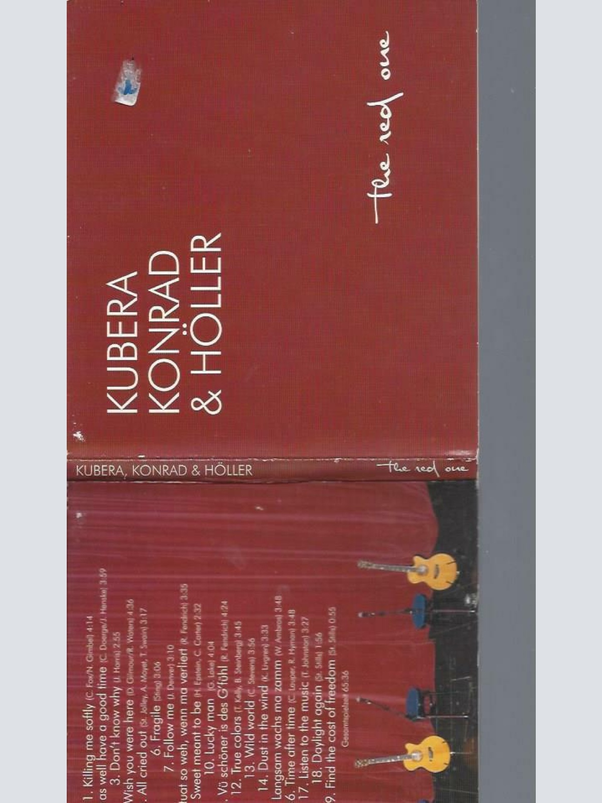 CD--RONNY KUBERA KONRAD & HÖLLER THE RED ONE