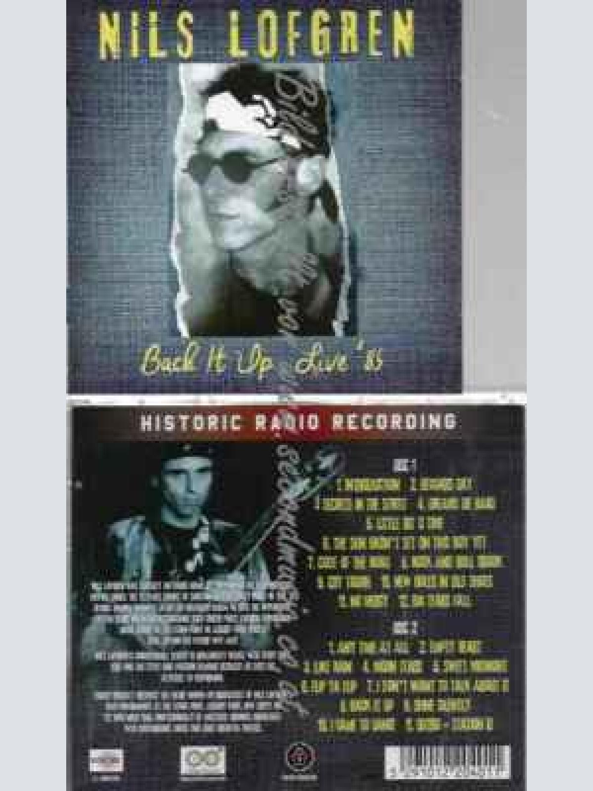CD--Lofgren,Nils | --Back It Up