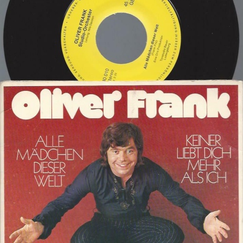 7"   Oliver Frank Alle Mädchen Dieser Welt