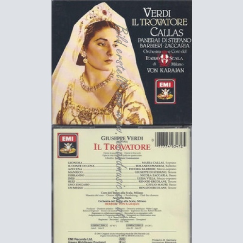 CD-Il Travatore  | Doppel-CD - Callas und Karajan