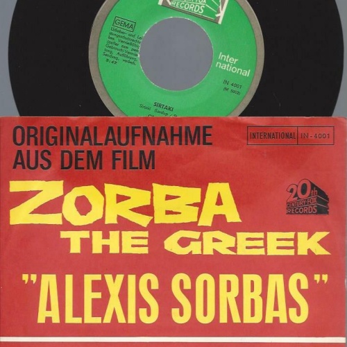 7"   Filmorchester Mikis Theodorakis  – Zorba's Dance / Sirtaki