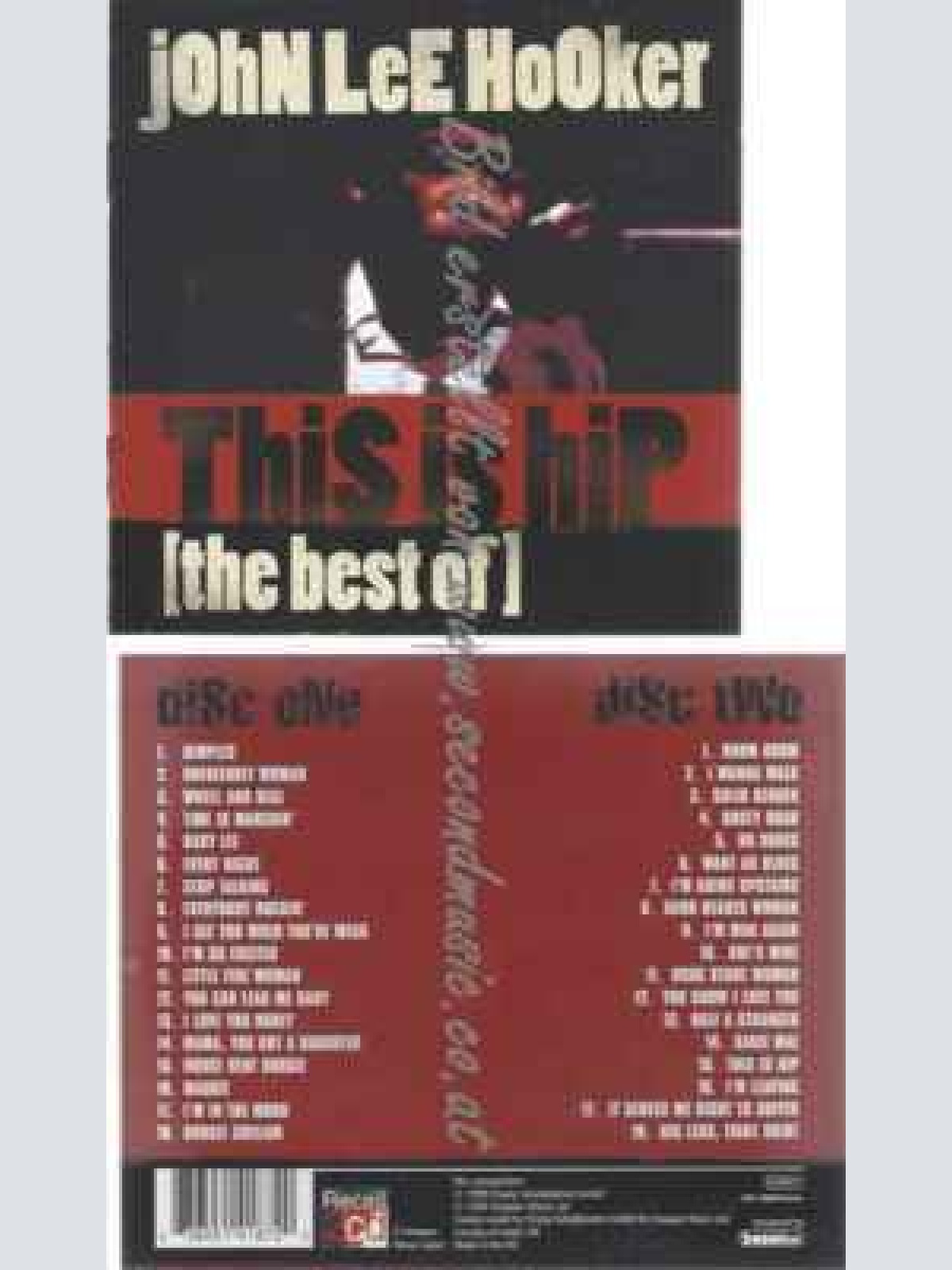CD--Hooker, John Lee | --This Is Hip: The Best Of John Lee Hooker