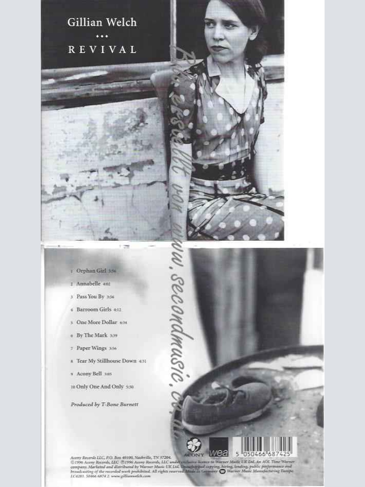 CD--Gillian Welch | --Revival