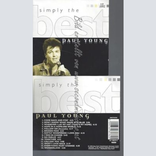 CD--PAUL YOUNG--SIMPLY THE BEST