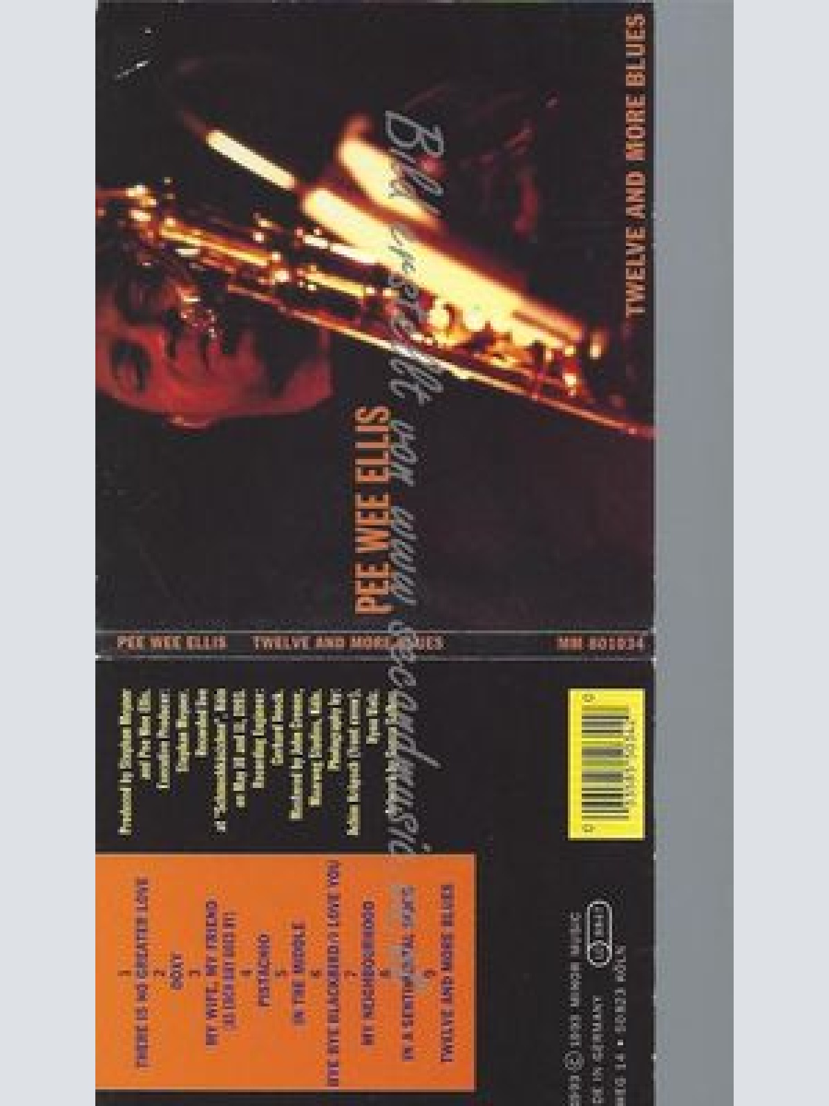 CD--PEE WEE ELLIS--TWELVE AND MORE BLUES