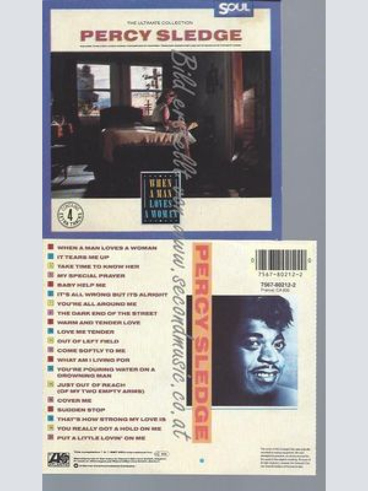 CD--PERCY SLEDGE--WHEN A MAN LOVES A WOMAN