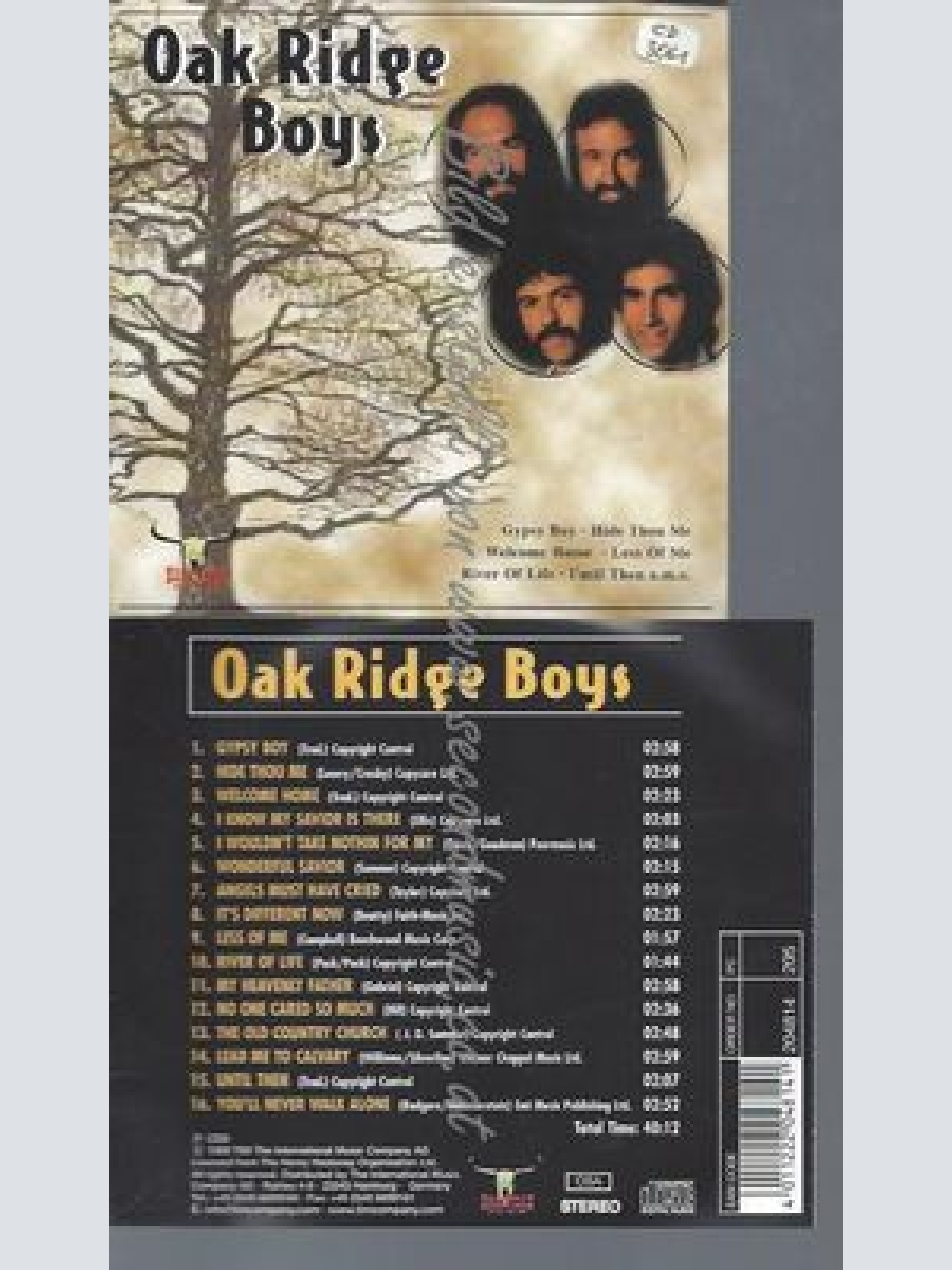 CD--OAK RIDGE BOYS,THE--GYPSY BOY