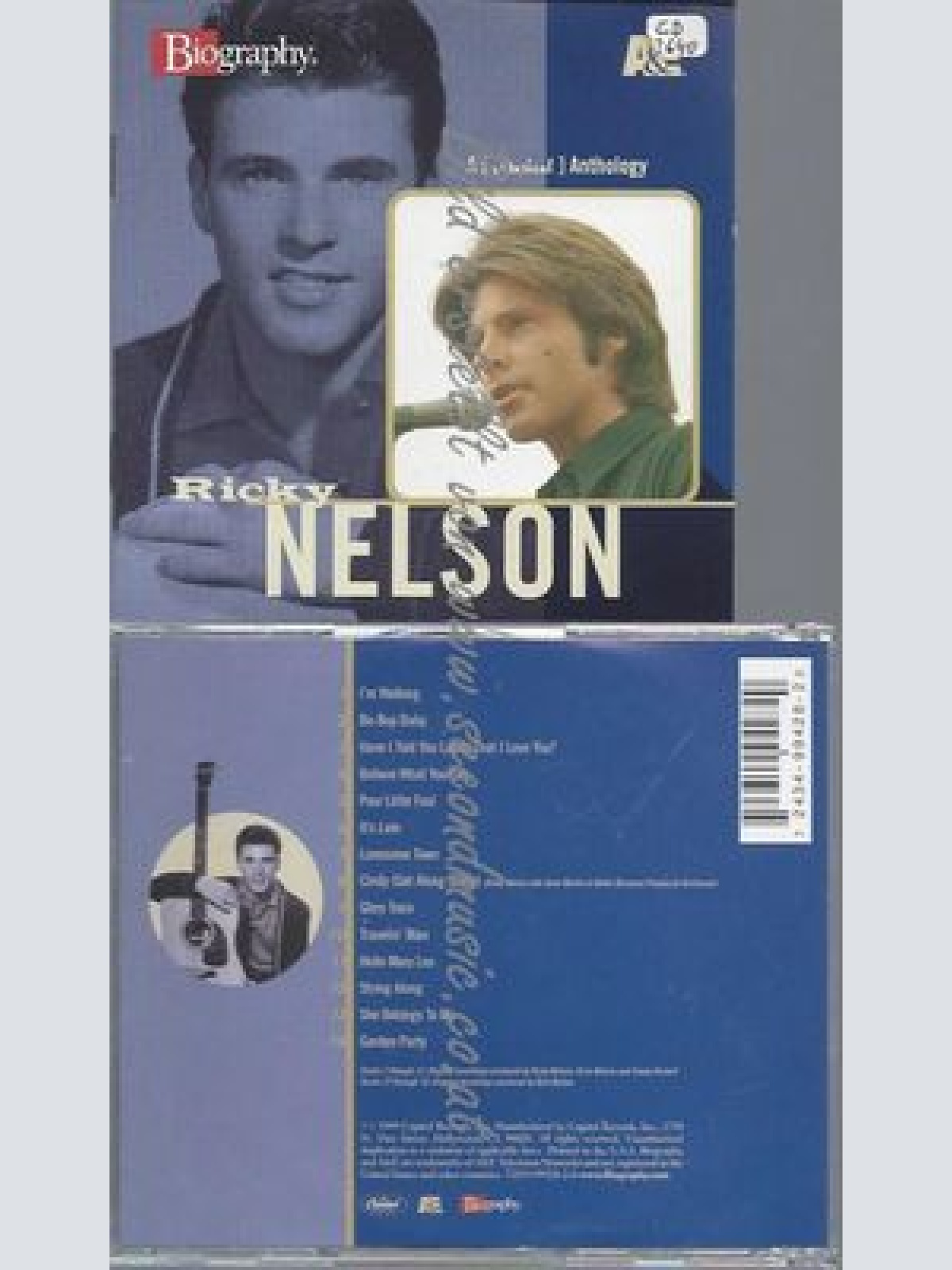 CD--RICKY NELSON--A&E BIOGRAPHY | IMPORT